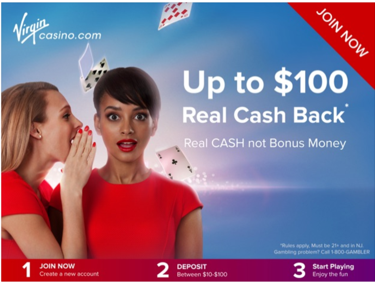 Virgin Casino promo code