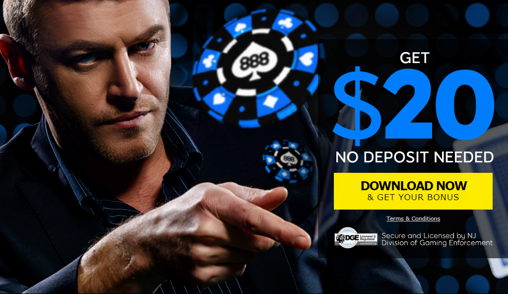 888 poker nj no deposit