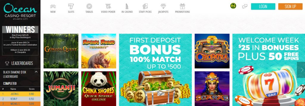 Ocean Online Casino