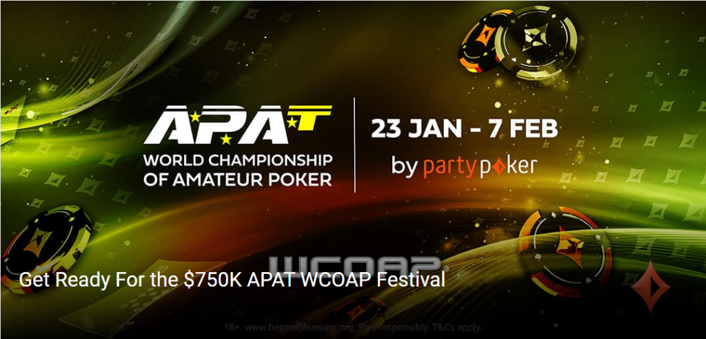 partypoker to host WCOAP
