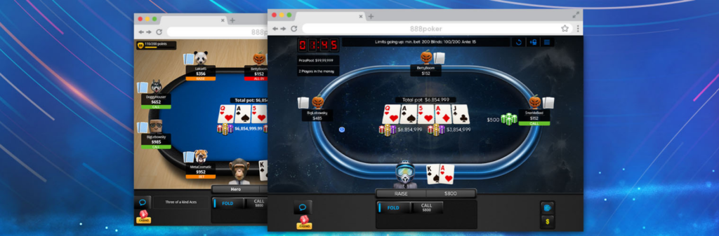 888Poker Instant Play