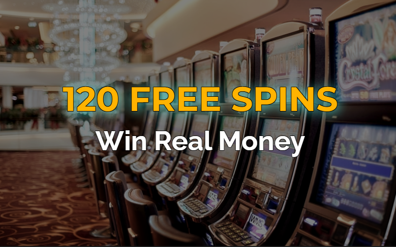 120 free spins win real money